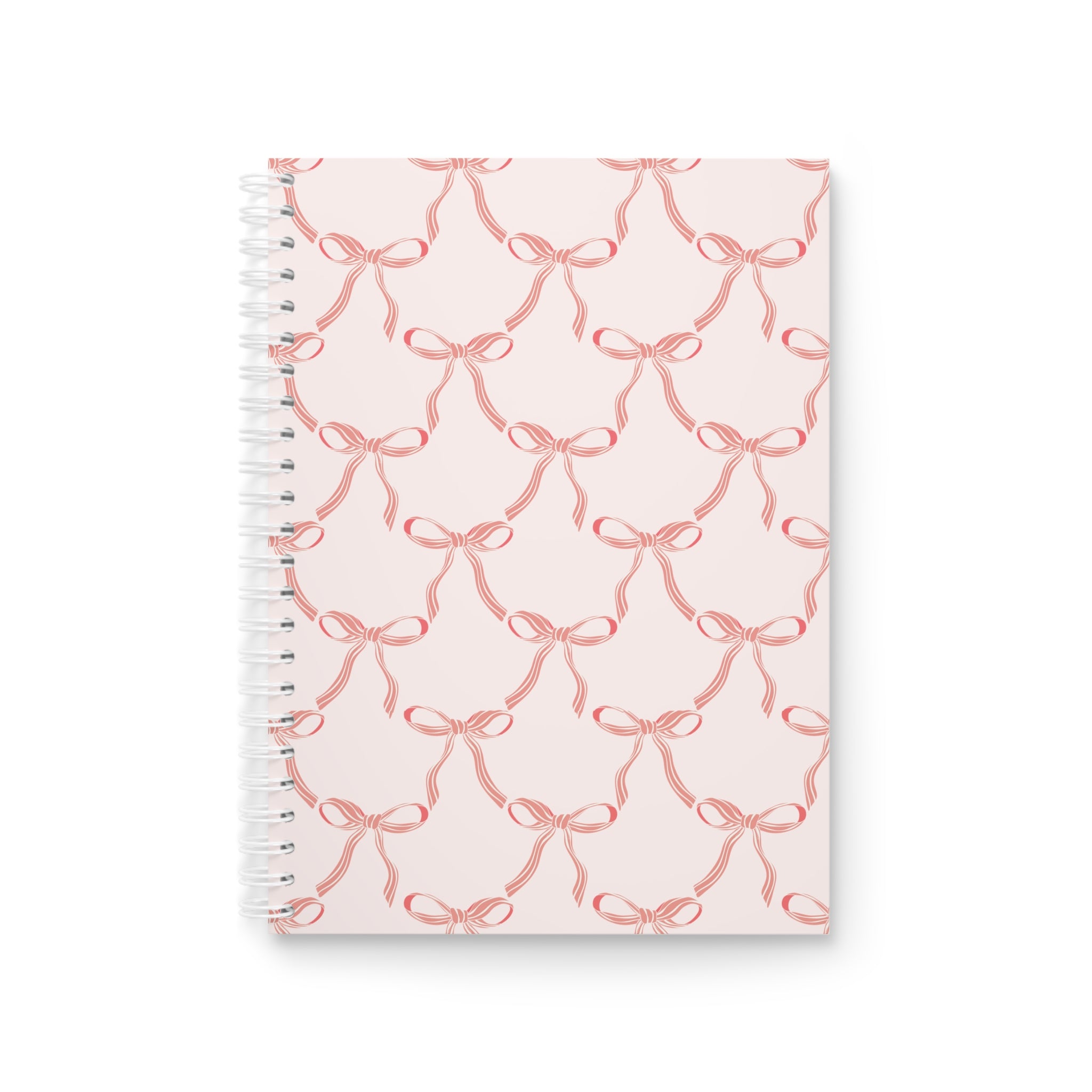 Charming Ribbon Spiral Notebook