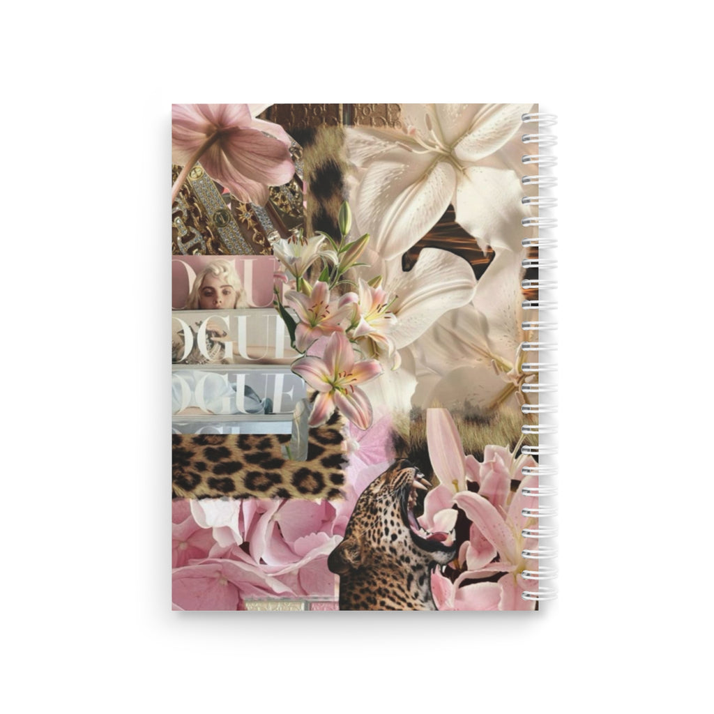 Chick Vogue Spiral Notebook - Pink Themed