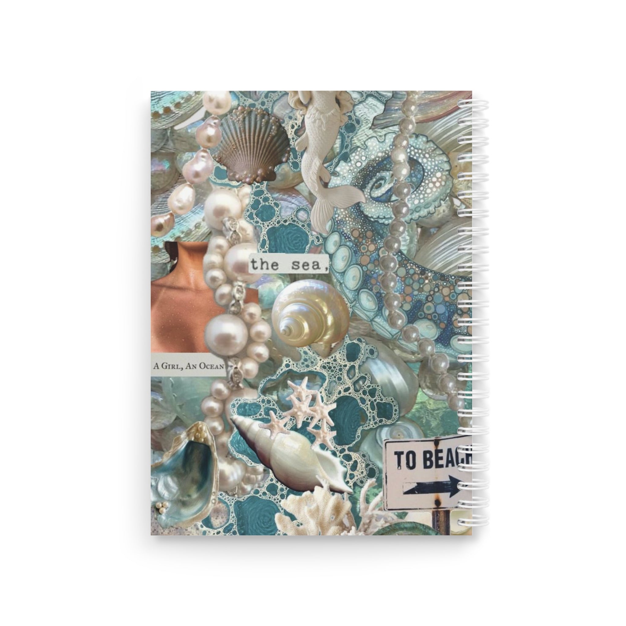 Ocean-Themed Spiral Notebook