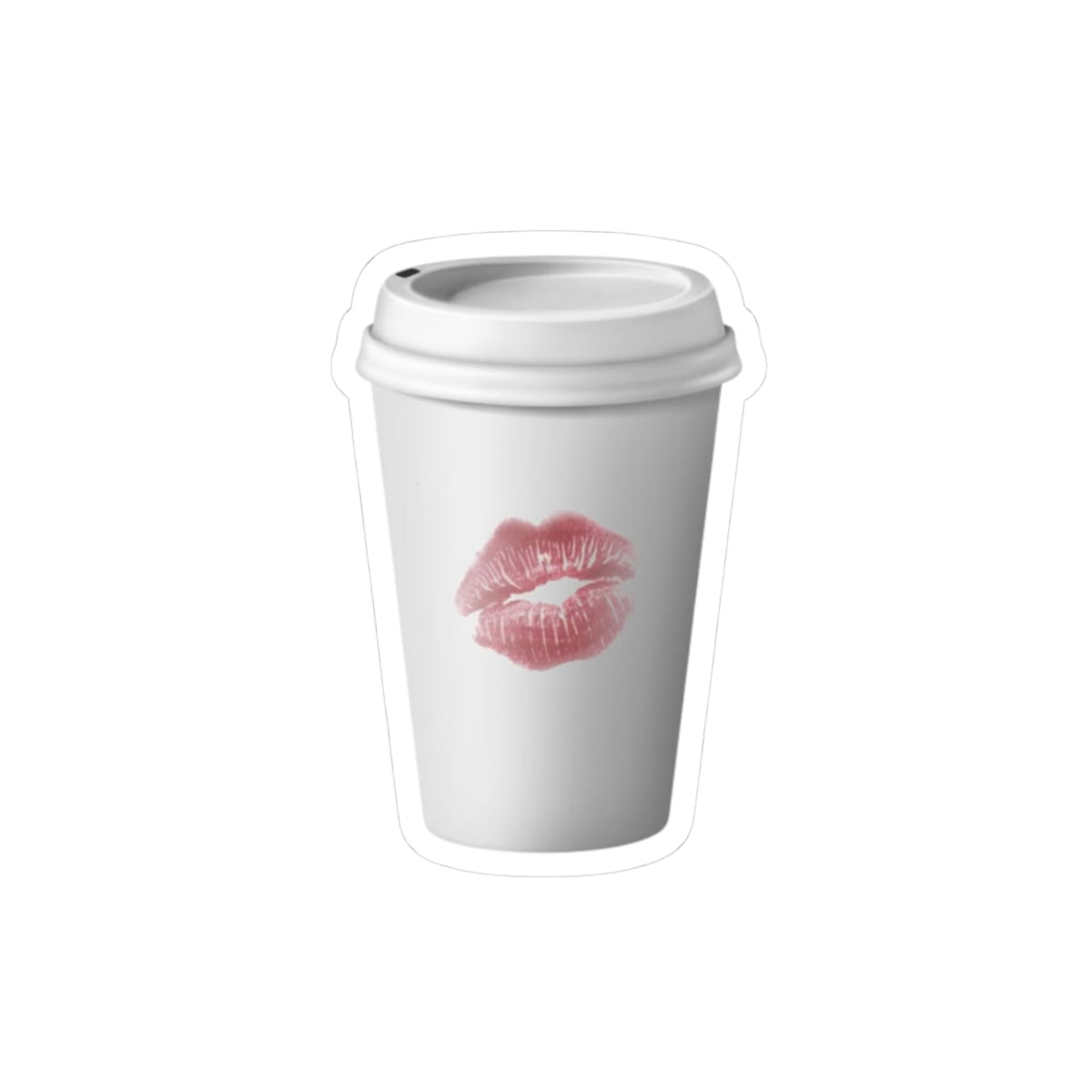 Sticker Collection - Coffee Kiss Stamp Design
