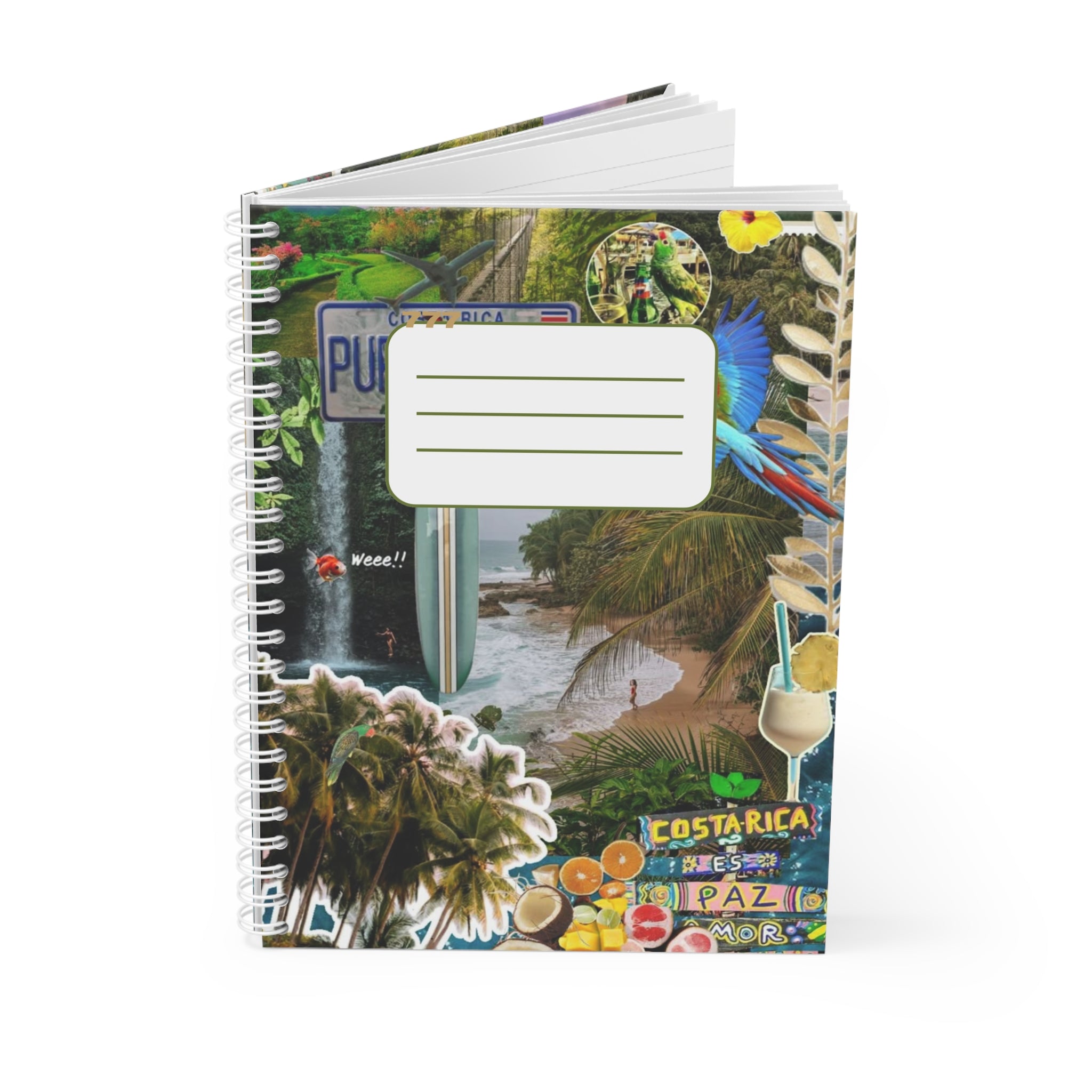 Spiral Notebook - Brazilian themed