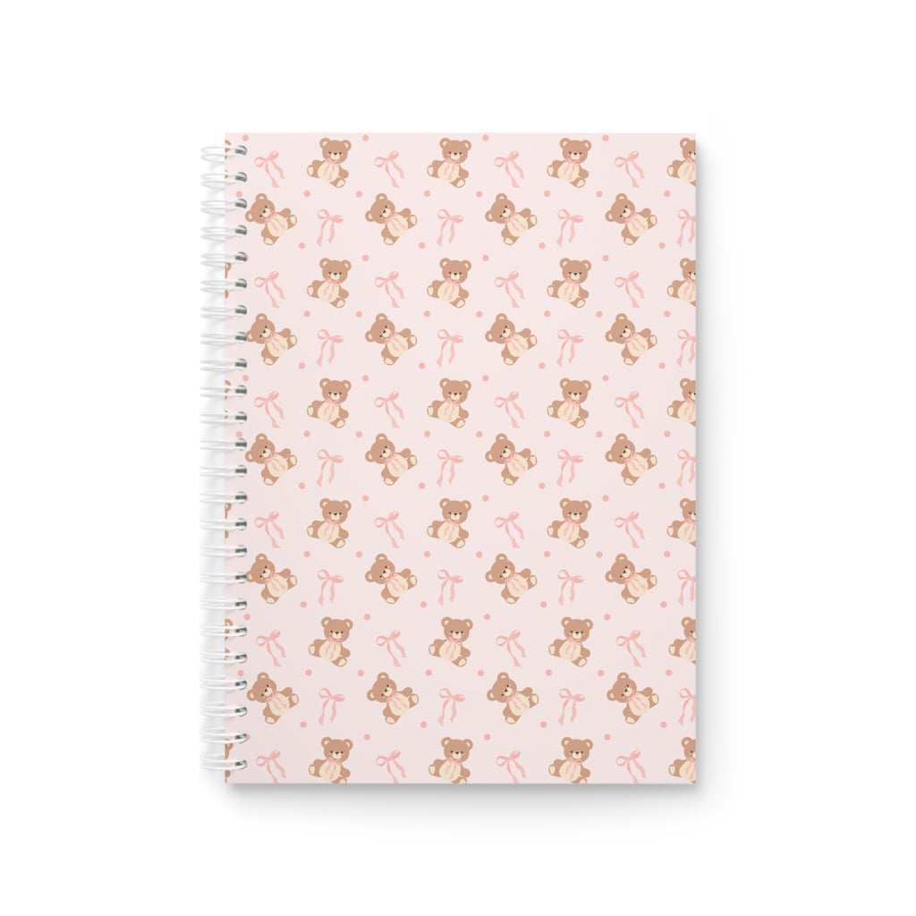 Cute Bear Spiral Notebook
