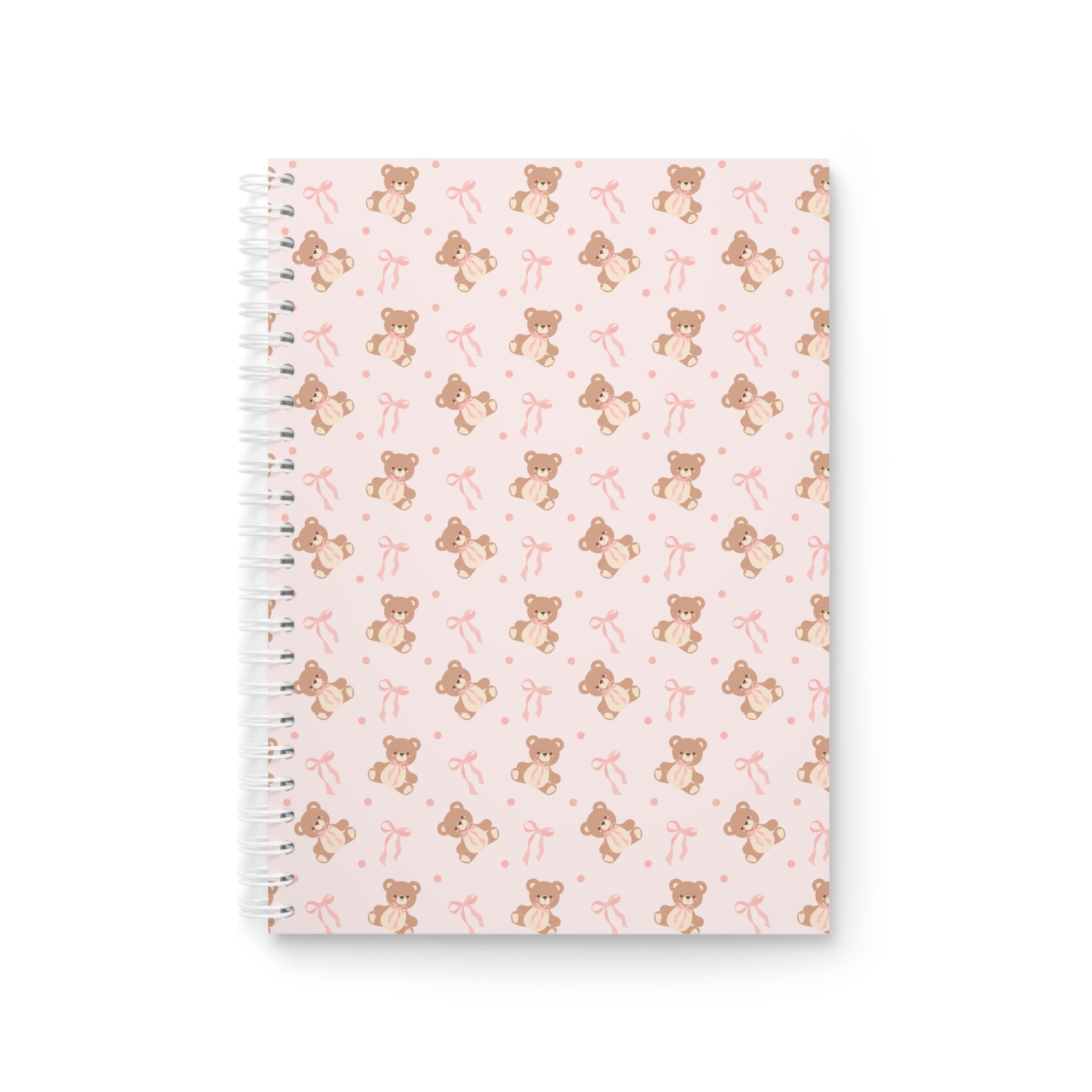Cute Bear Spiral Notebook