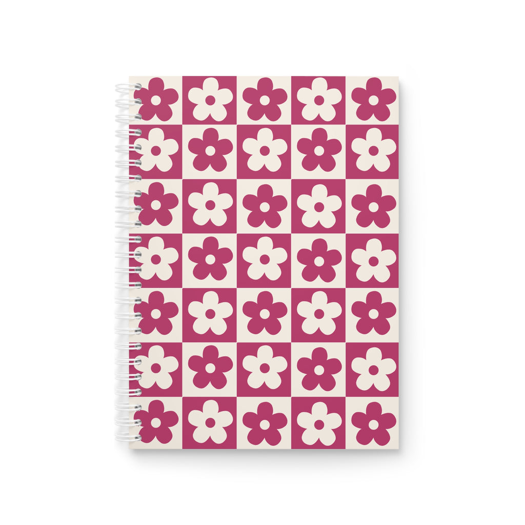 Flower Spiral Notebook