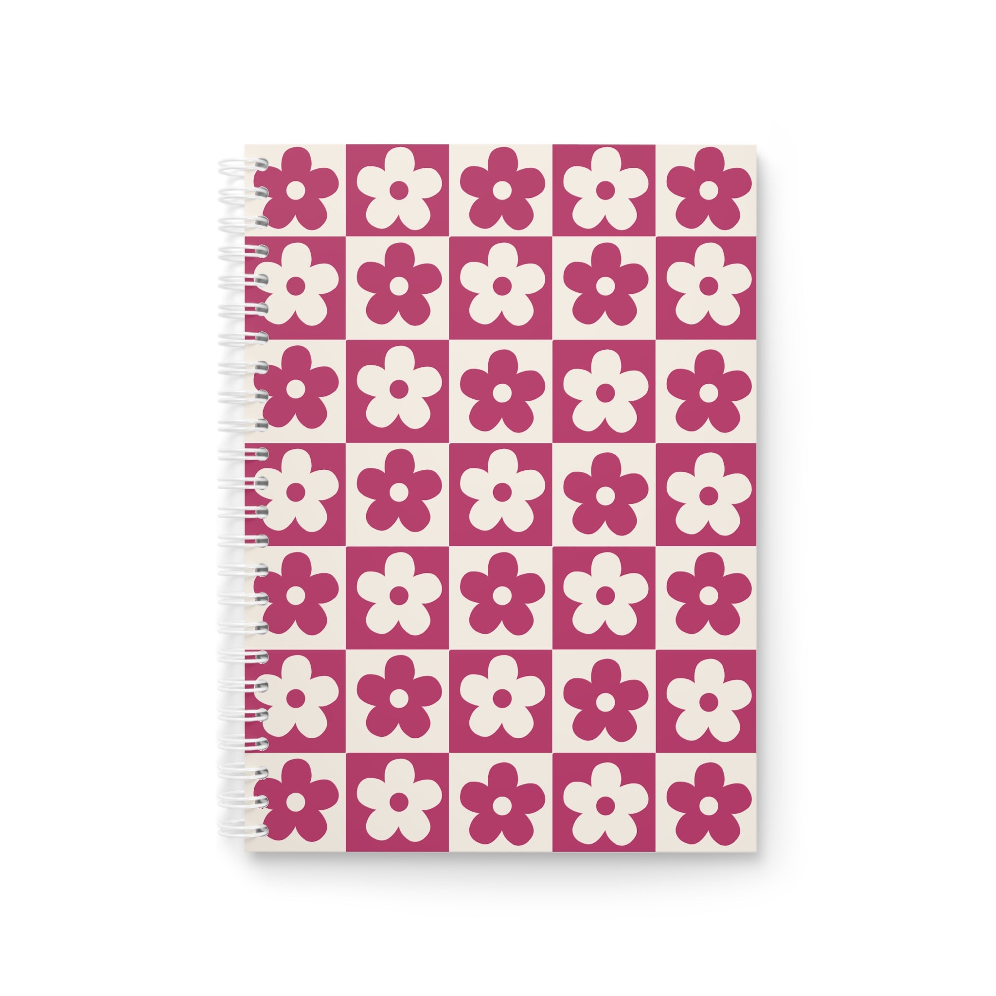 Flower Spiral Notebook
