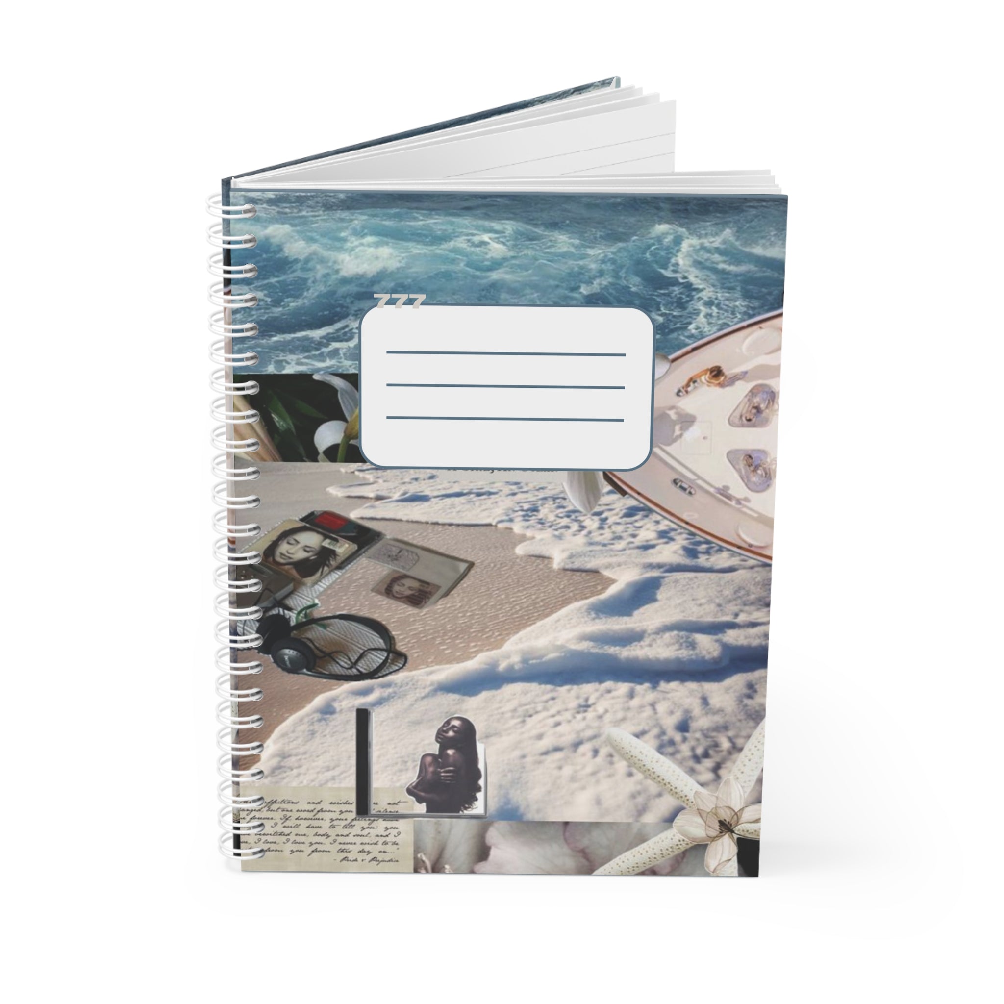 Ocean Vibes Spiral Notebook