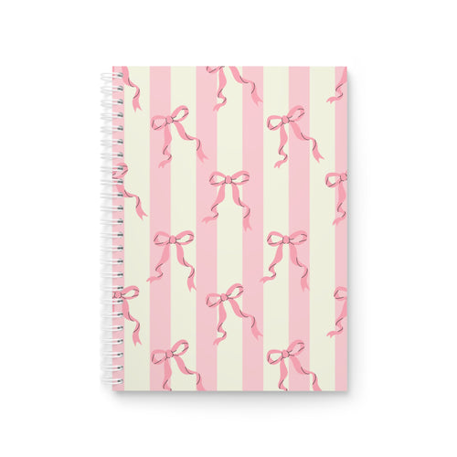 Charming Ribbon Spiral Notebook