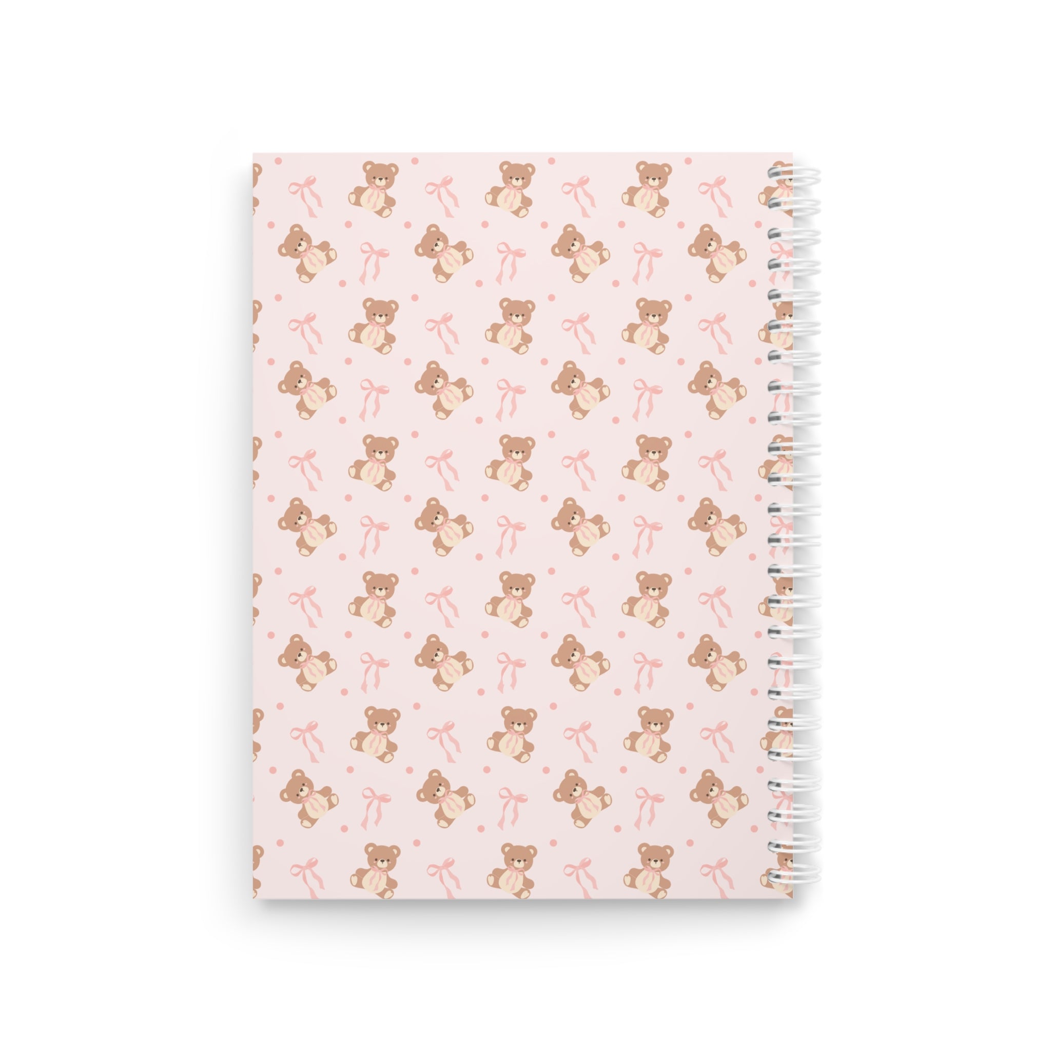 Cute Bear Spiral Notebook