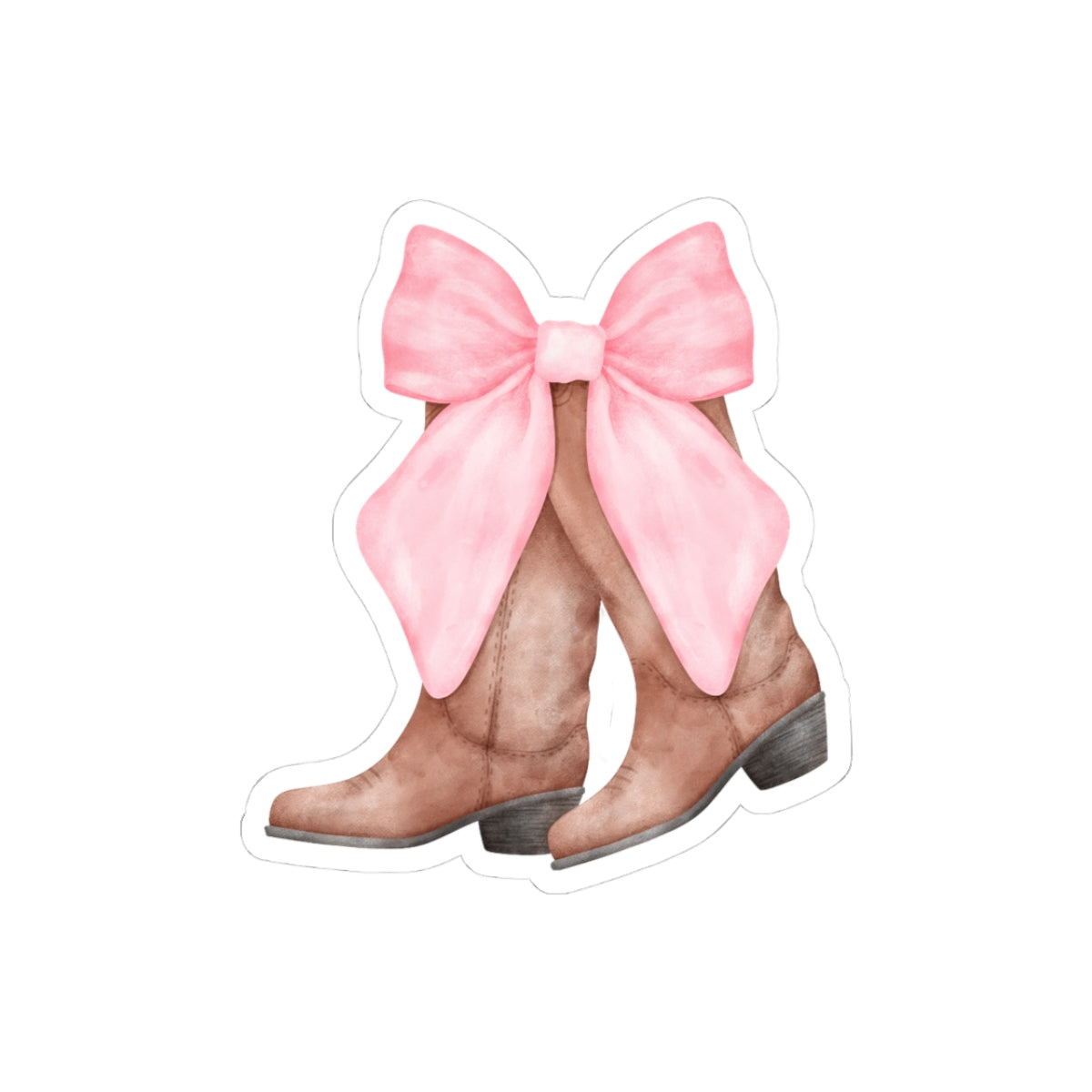 Coquette Boot Kiss-Cut Sticker