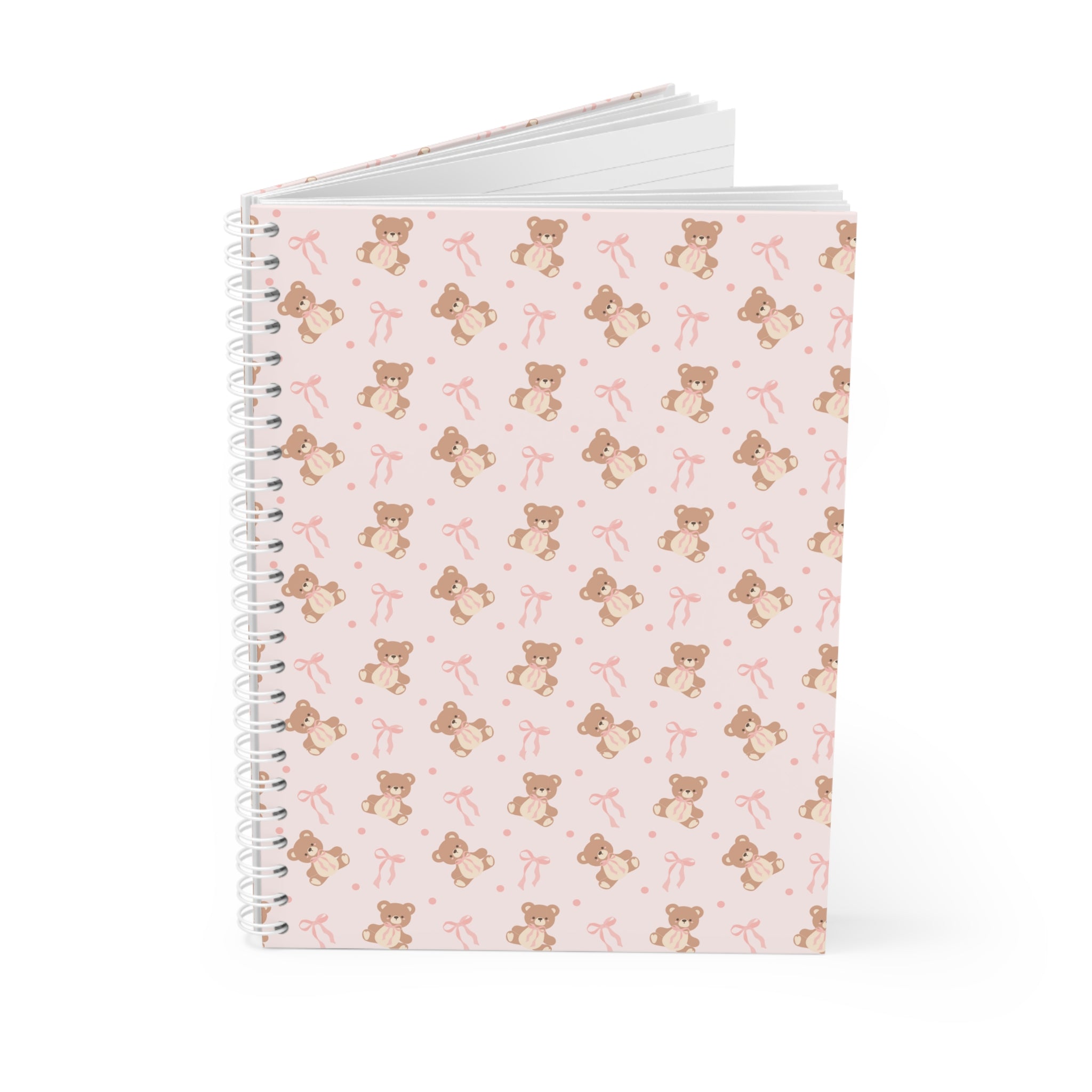 Cute Bear Spiral Notebook