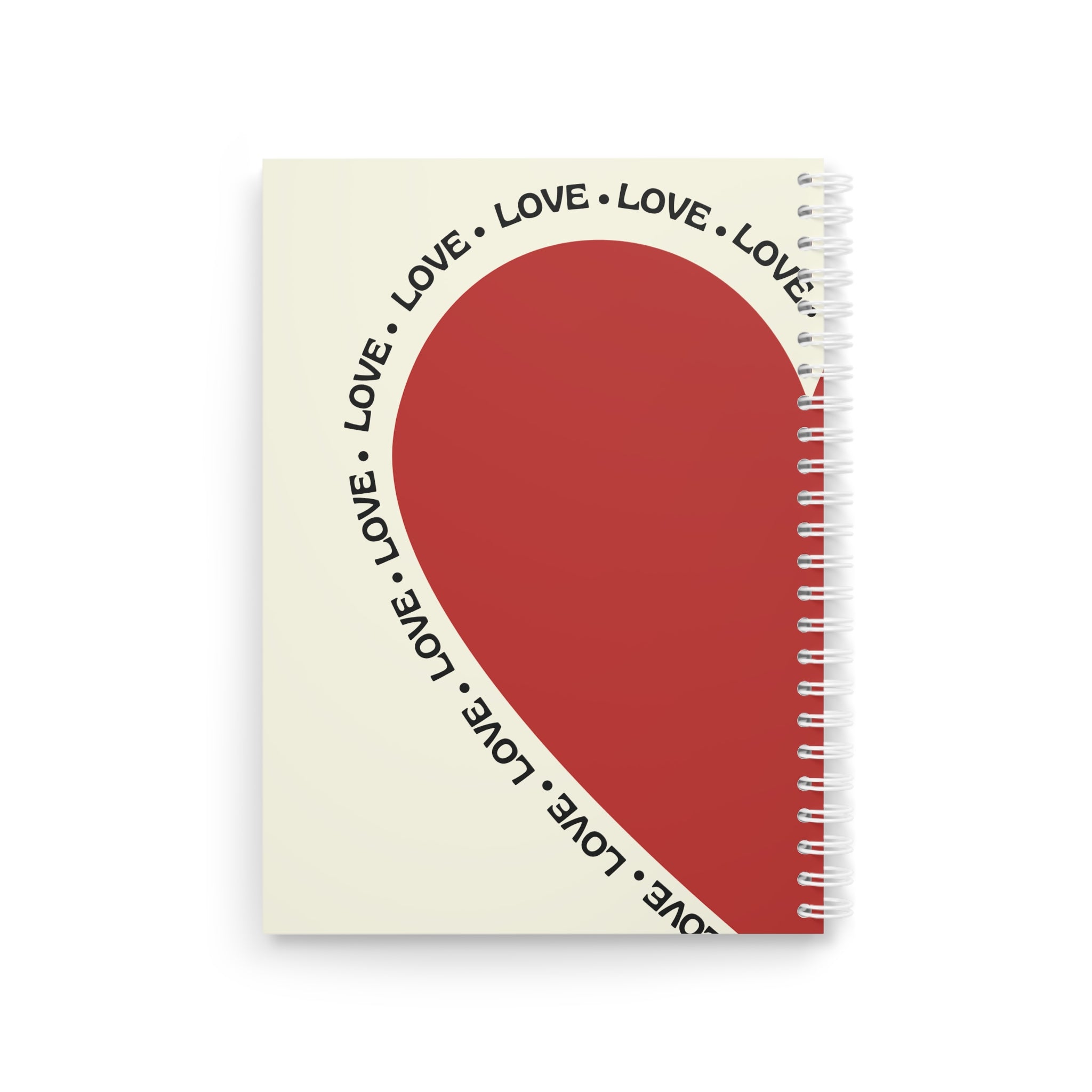 Love Spiral Notebook