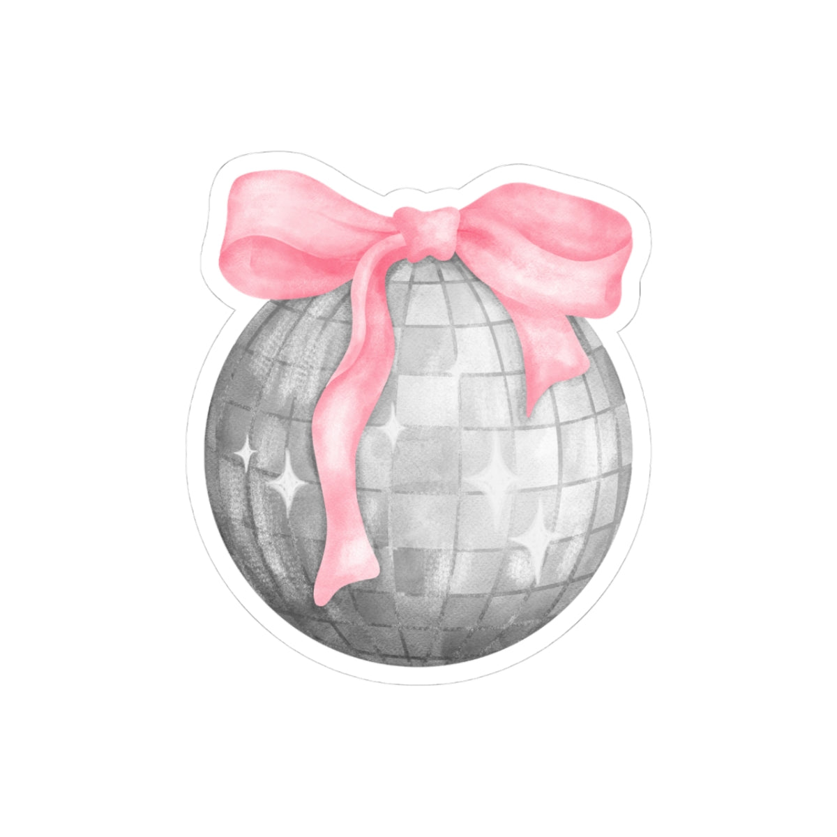 Disco Ball Kiss-Cut Stickers