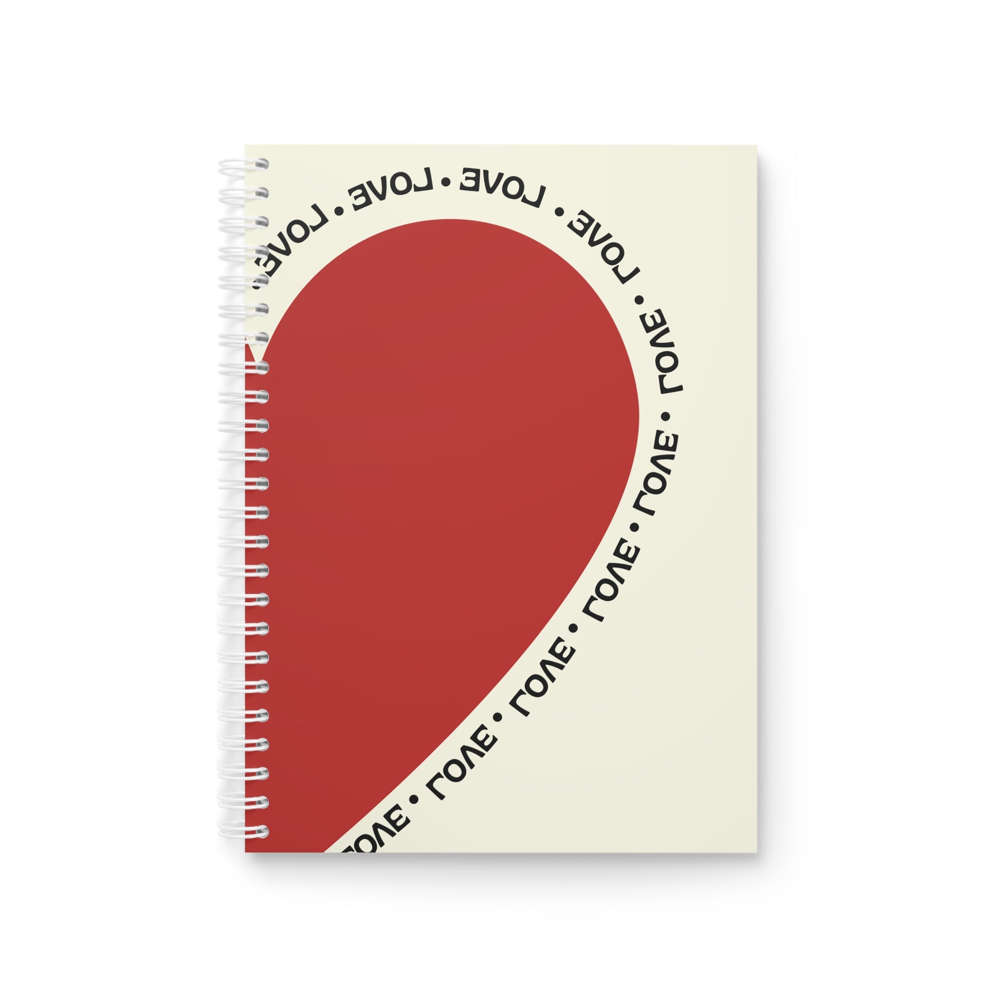 Love Spiral Notebook