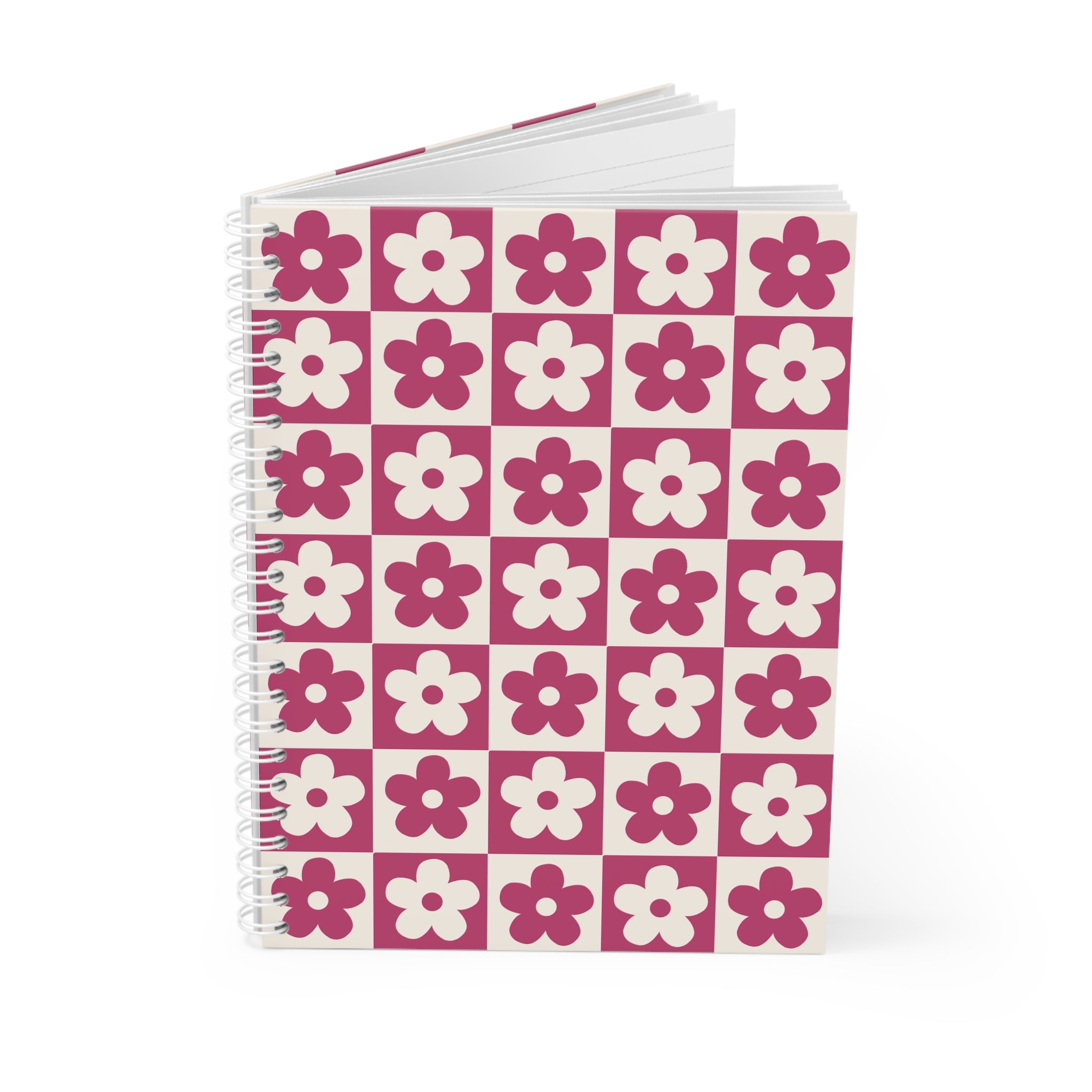 Flower Spiral Notebook