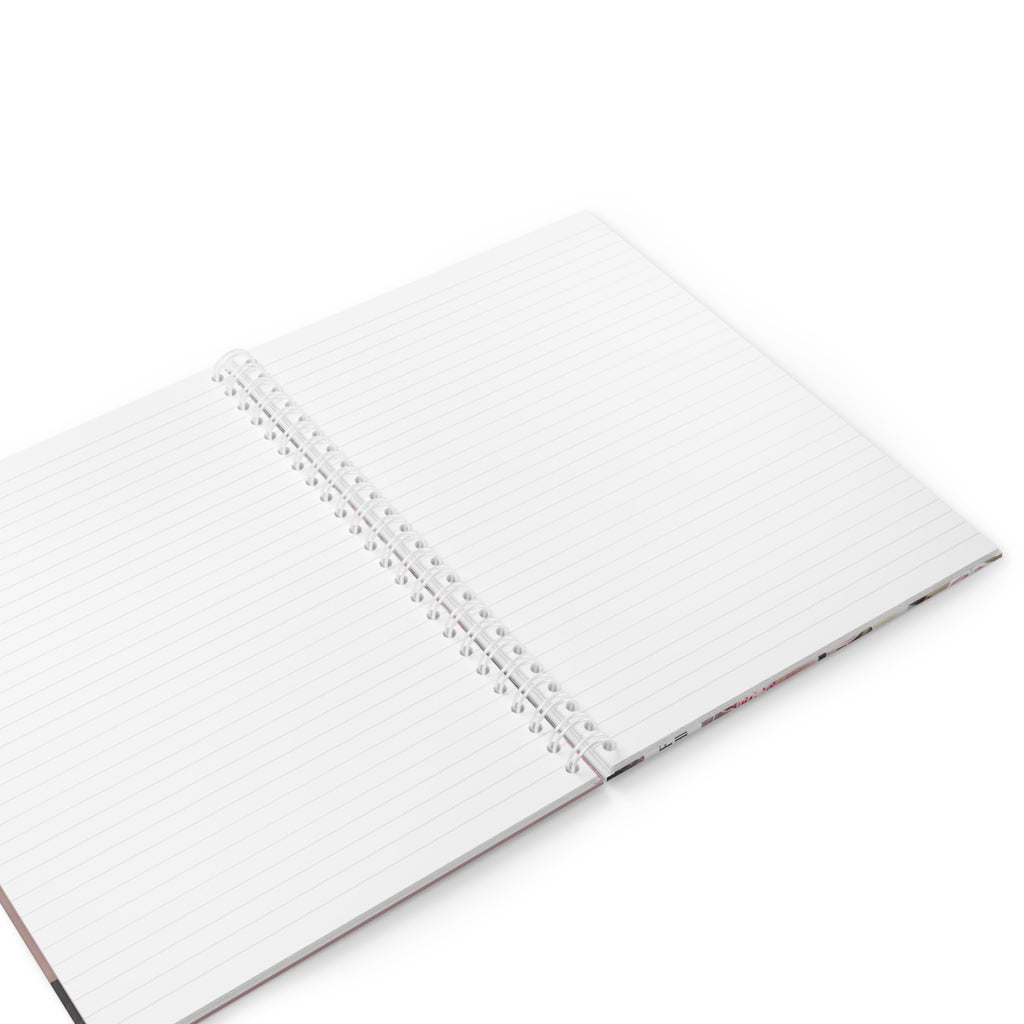 Pink Spiral Notebook with Chick Themed