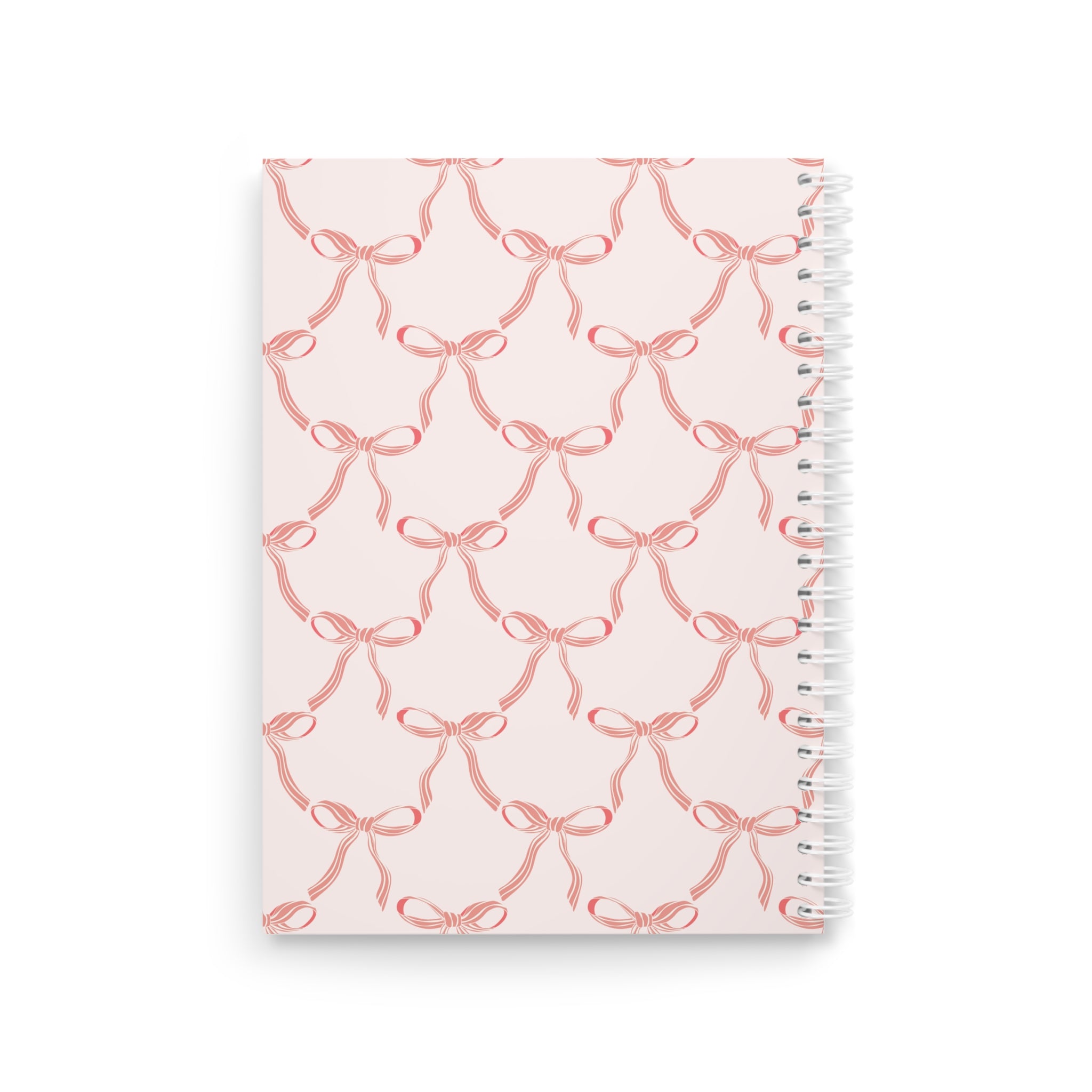 Charming Ribbon Spiral Notebook
