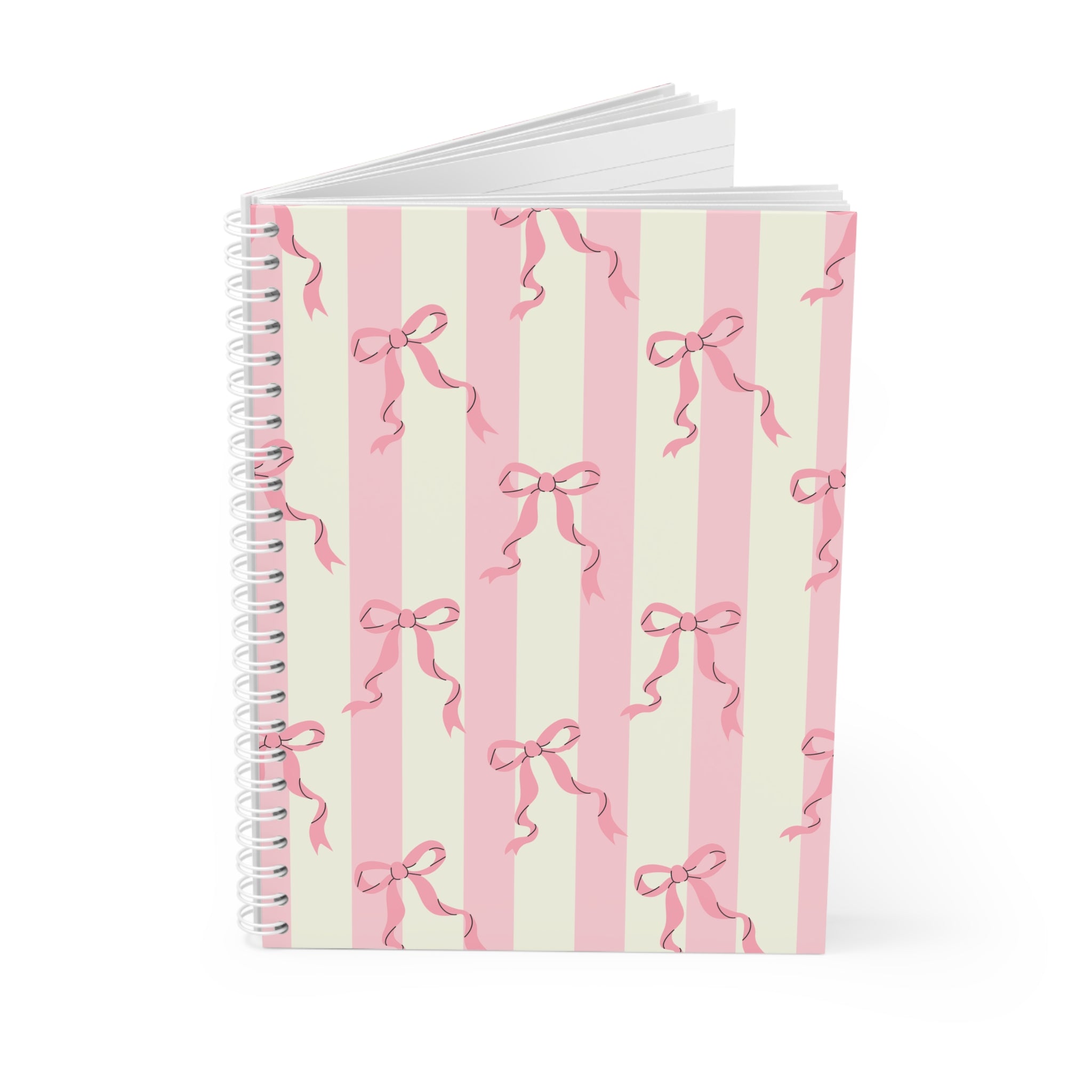Charming Ribbon Spiral Notebook