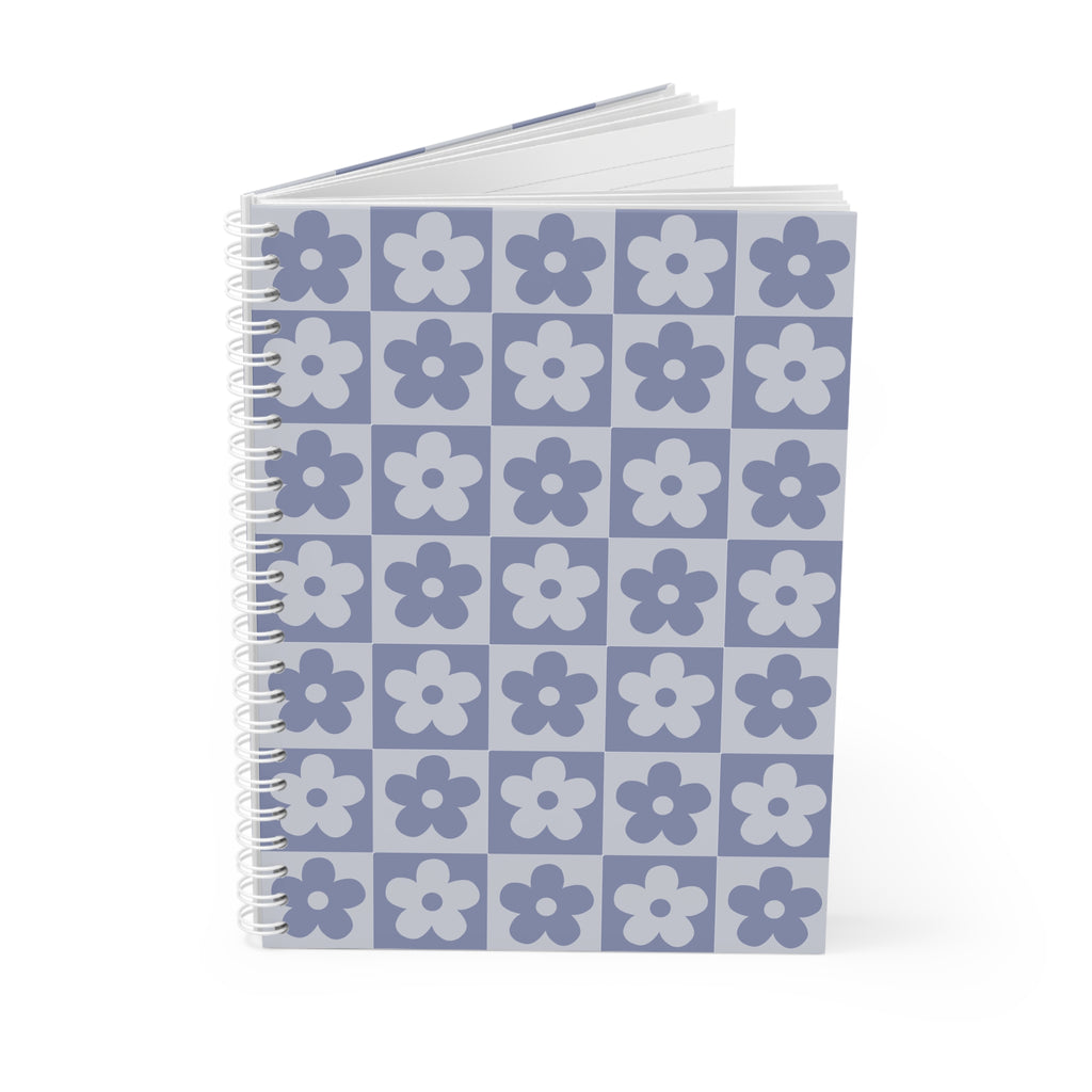 Flower Spiral Notebook