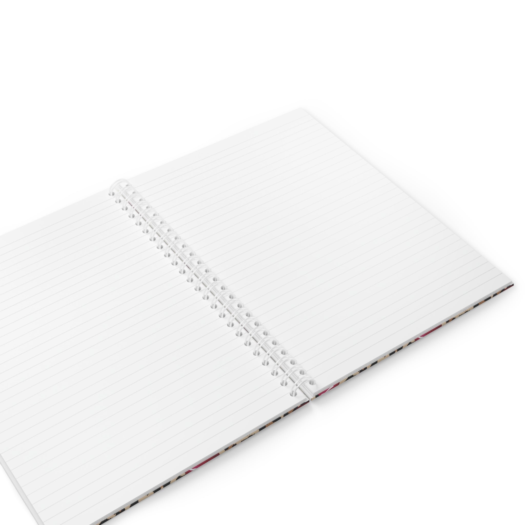 Leopard Cherry Spiral Notebook