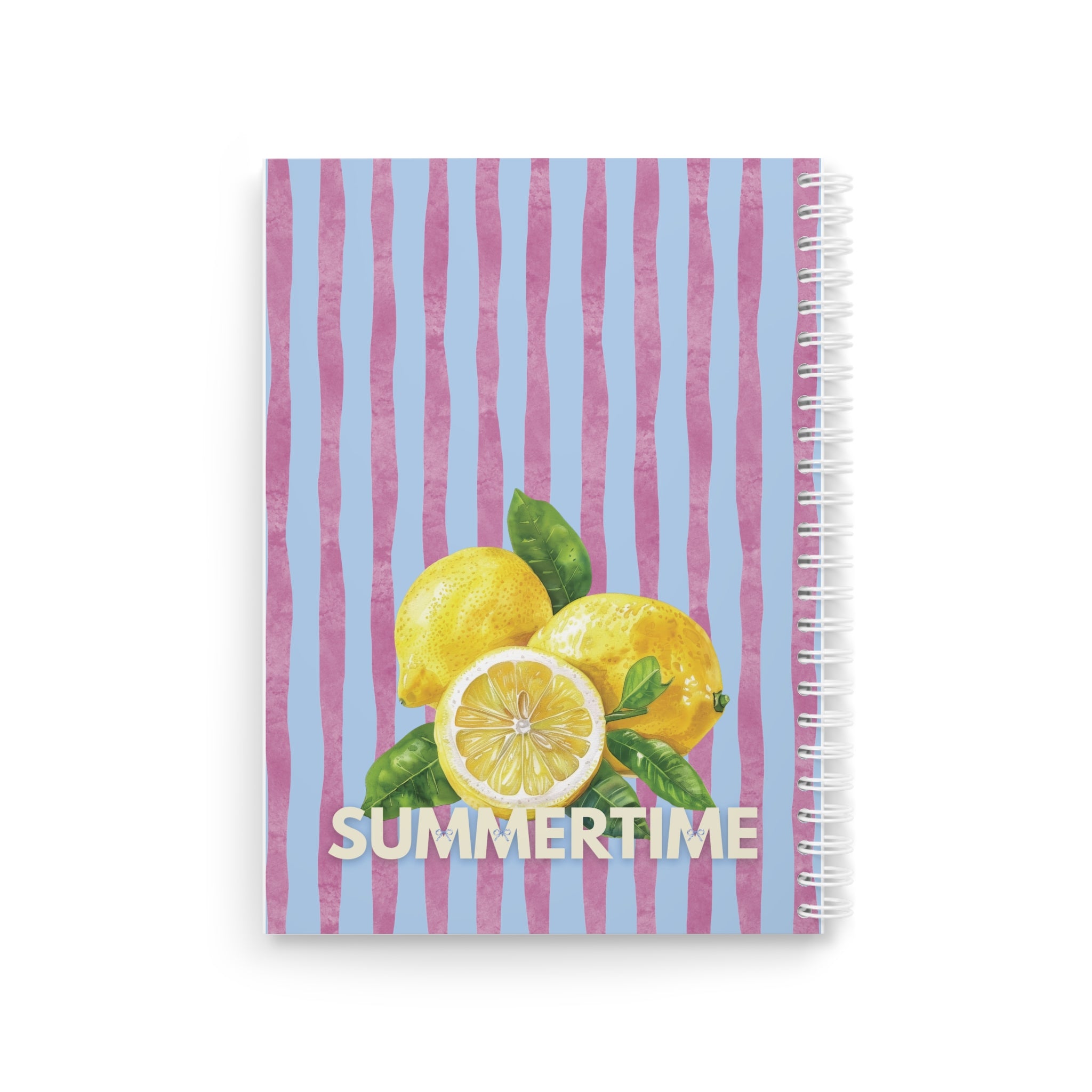 Spiral Notebook - Simple Yet Cute Summertime Vibes