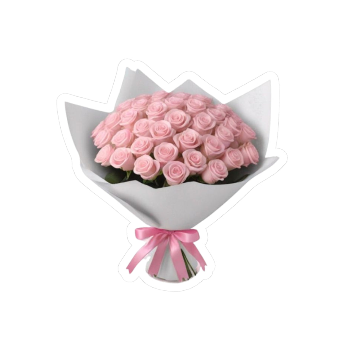 Sticker Set - Flower Bouquet Themed Kiss-Cut Stickers