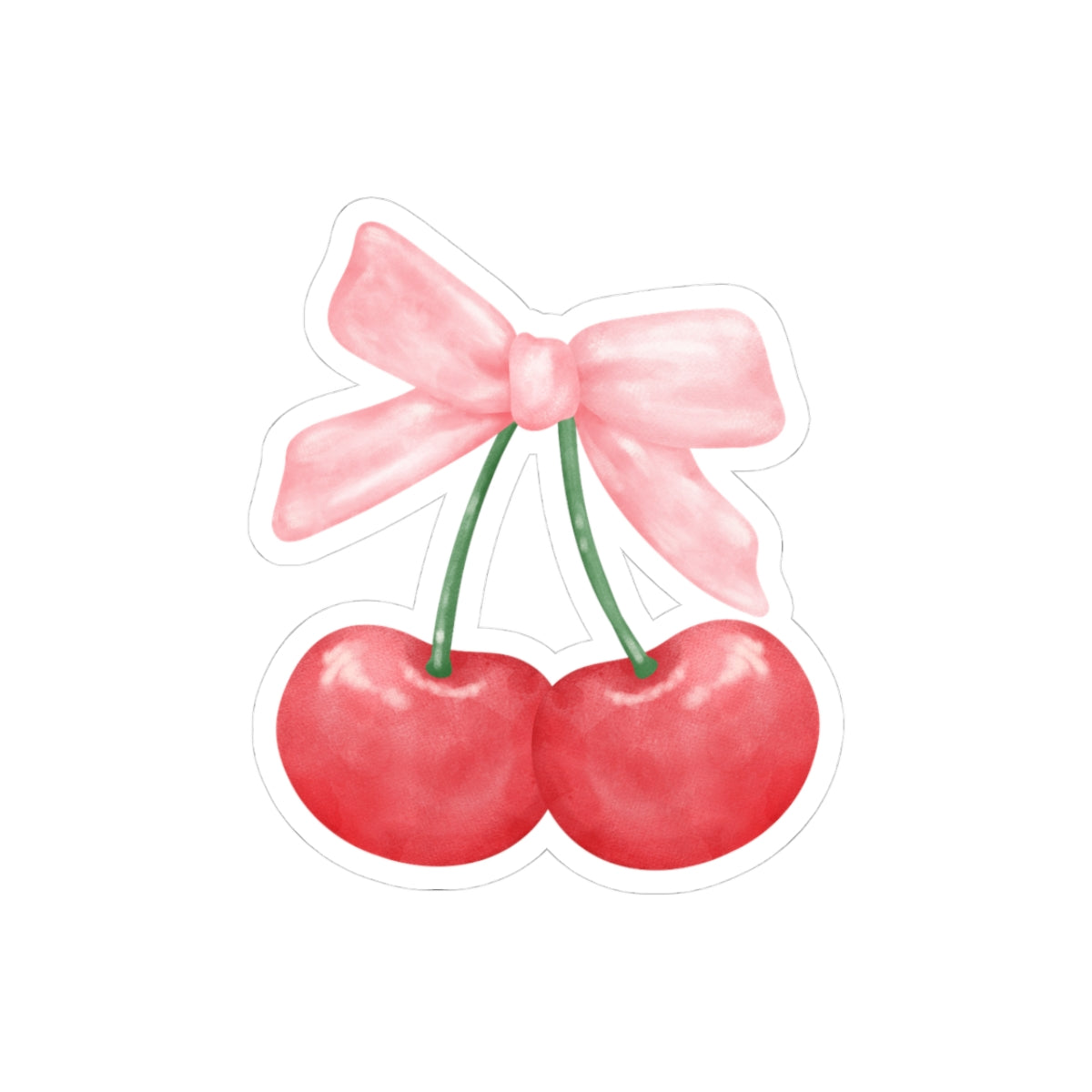 Cheery Cherry Kiss-Cut Stickers