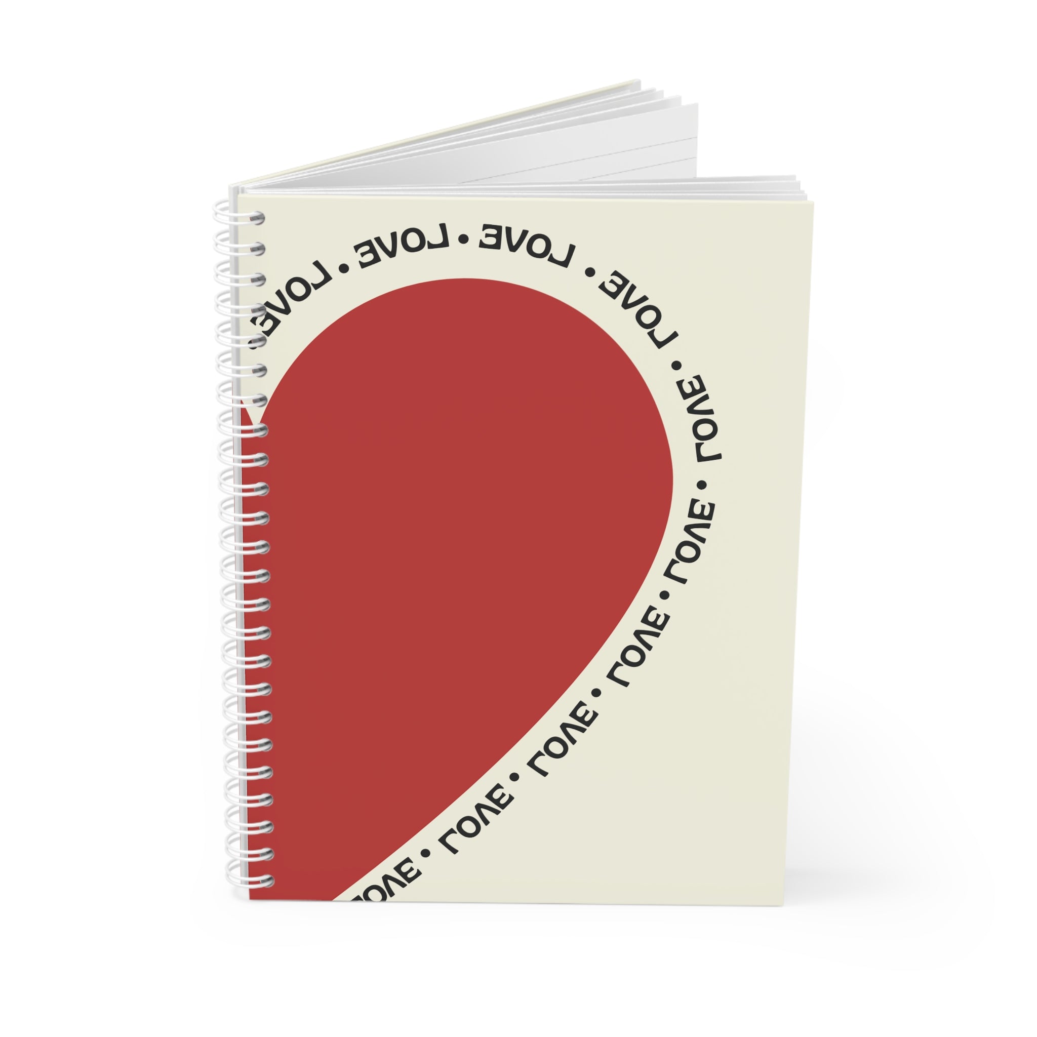 Love Spiral Notebook